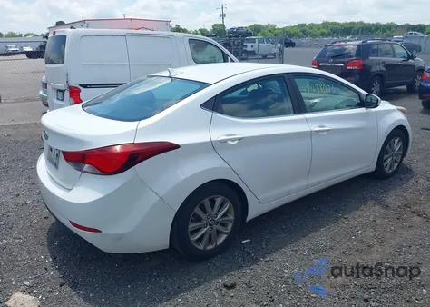 2015 Hyundai Elantra Se from USA, damaged, VIN 5NPDH4AE6FH558457